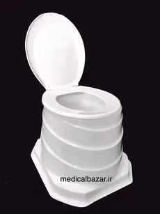 صندلی توالت فرنگی مدل ستاره - Plastic Toilet abs